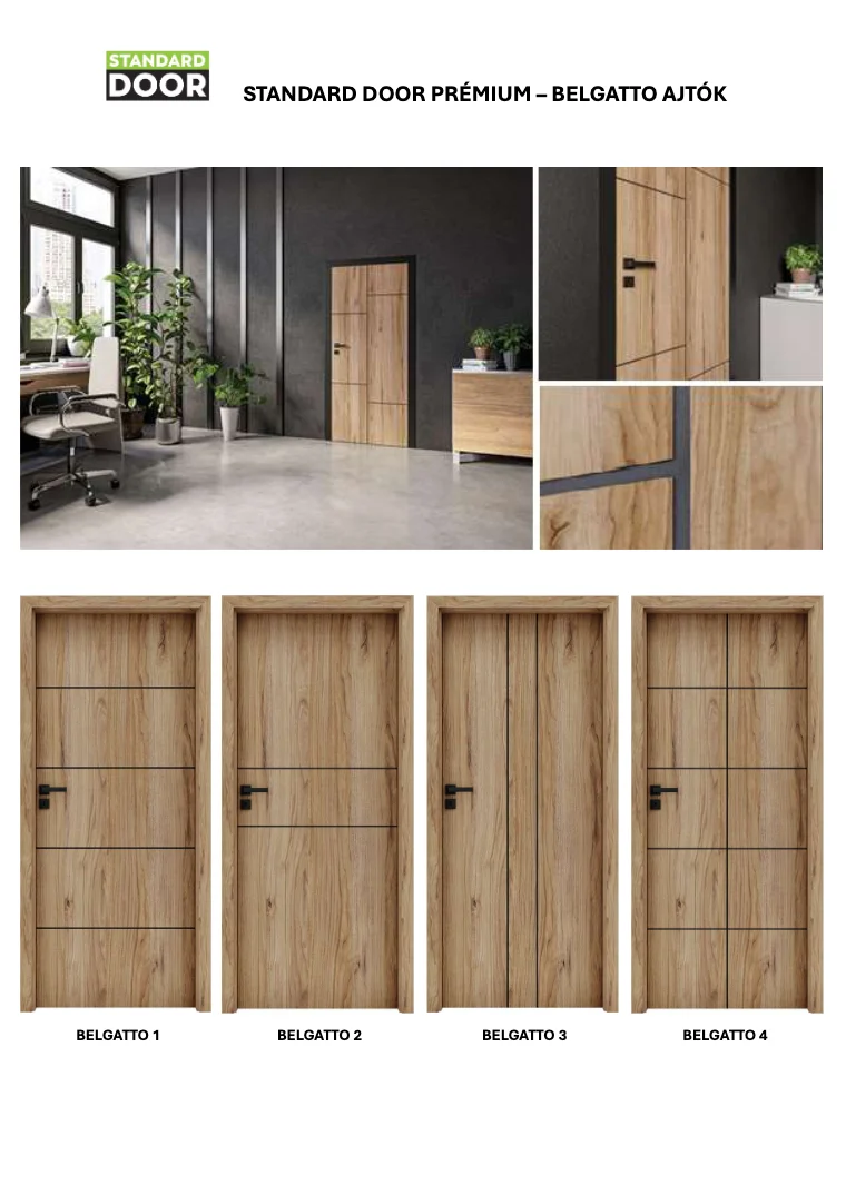 STANDARD DOOR PRÉMIUM - BELGATTO AJTÓK